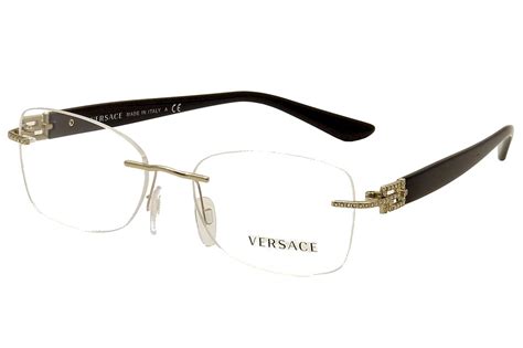 versace frames 2018|versace rimless eyeglasses.